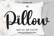 Pillow | Script Font, a Script Font by Scratchones (Thumbnail 1 of 8)