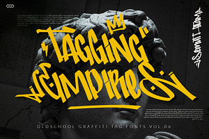 Tagging Empires - Graffiti Tag Font