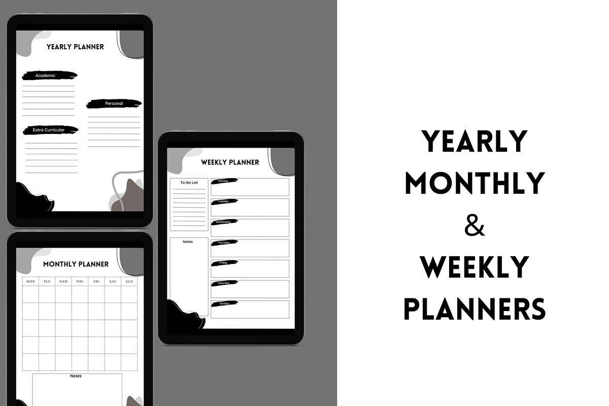 Homeschool planner template, a Stationery Template by Simple Projects (Photo 2 of 4)