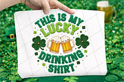 This is my lucky drinking shirt Png, an Illustration by DreamCafeArt (Thumbnail 1 of 8)