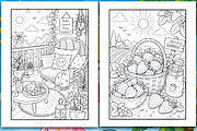 Creative Haven Summer Scenes, a Seasonal Illustration by Design Station (Thumbnail 2 of 4)
