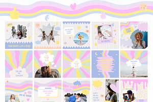 Peace Baby Instagram Template