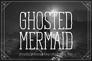 Ghosted Mermaid - Tiny Display Font, a Slab Serif Font by Ermedia Studio (Thumbnail 1 of 4)