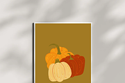 Whimsical Fall posters bundle, a Decorative Illustration by Oleksandra Illustrates (Thumbnail 3 of 6)
