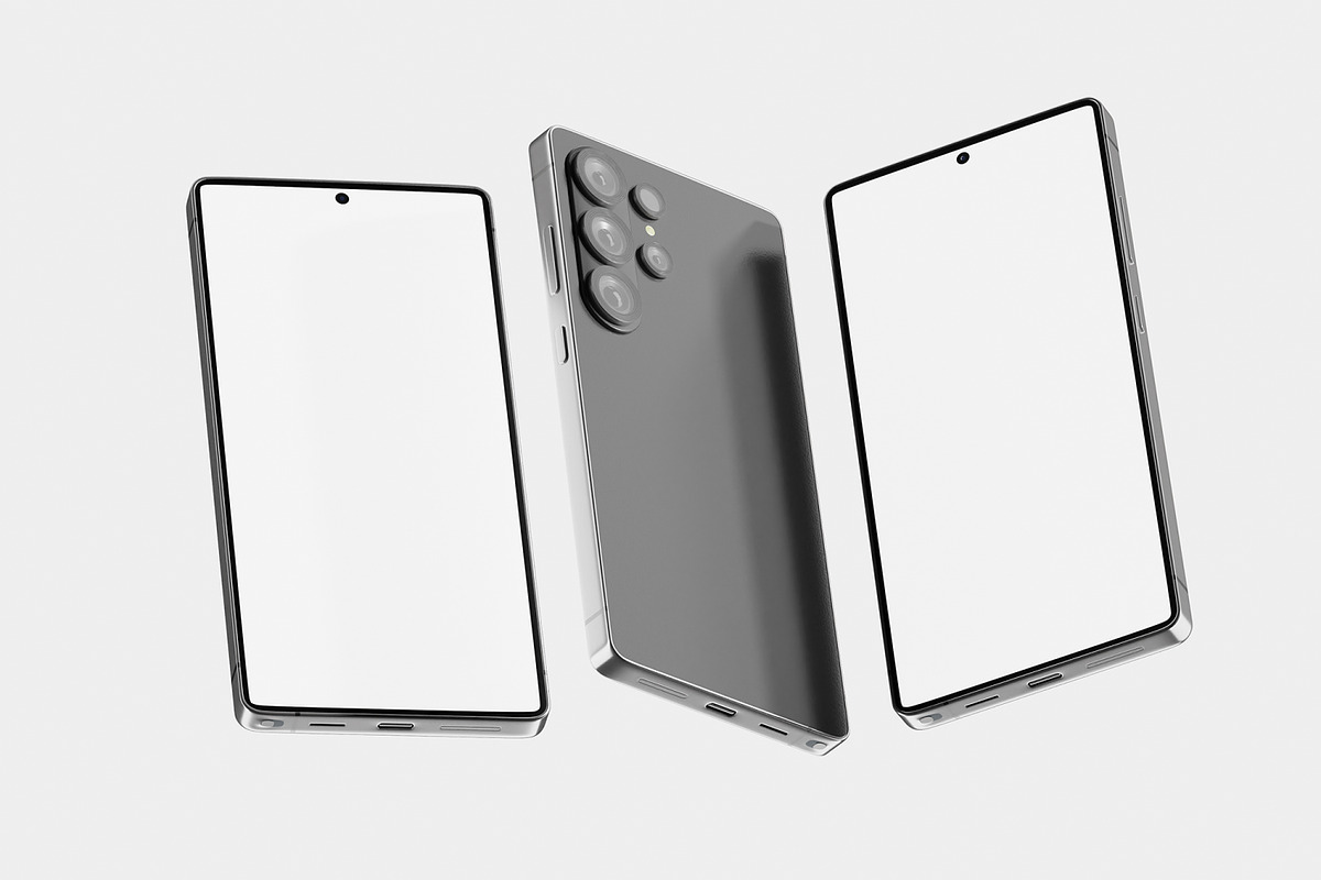 Samsung S26 Mockup, an Android Mockup by Unerispace (Photo 3 of 5)