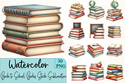 Back to School Books Stack Sublimati, an Illustration by CrexoraLab (Thumbnail 5 of 5)