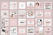 Amelia Instagram Templates Canva, a Social Media Template by DeeBeeDesign (Thumbnail 9 of 10)