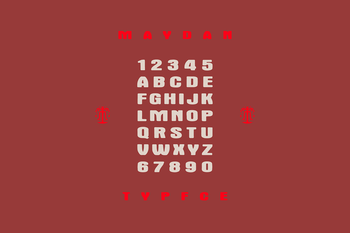 Maydan Typeface, a Font by Maybe This Color (Photo 2 of 3)