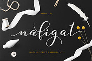 Nafigat Script, a Script Font by Stipline Studios (Thumbnail 1 of 14)