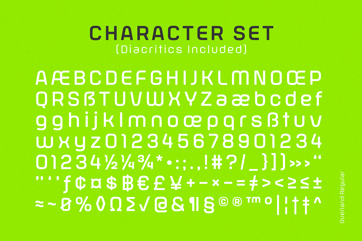Overland - Modern Sans Serif, a Sans Serif Font by YockMercado (Photo 5 of 6)