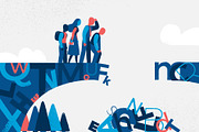 Bridge Connection #2, a Person Illustration by Hurcastock! (Thumbnail 2 of 11)