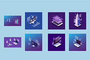 Business isometric design vector, an Object Illustration by foxndeer (Thumbnail 3 of 4)