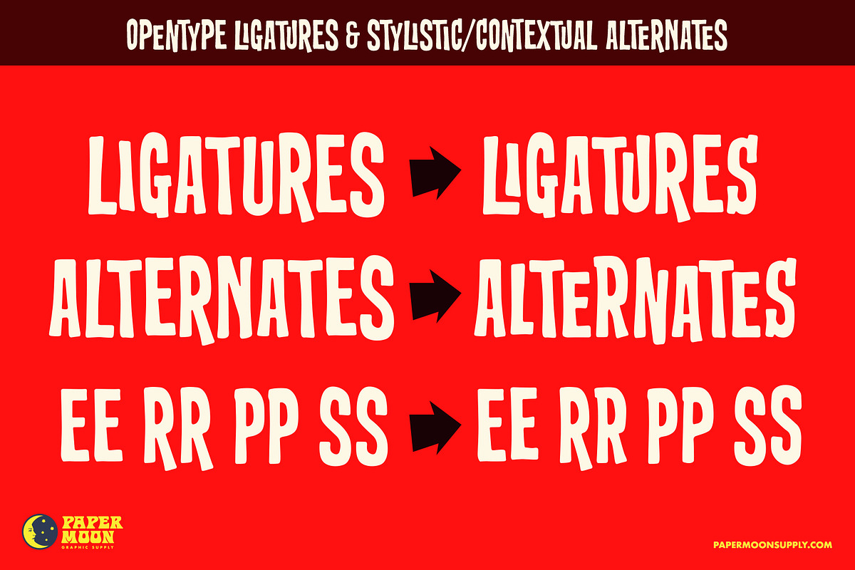 PM Mister DeVille Midcentury Font, a Font by Paper Moon Graphic Supply (Photo 3 of 12)