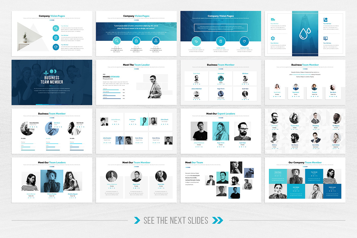 Business Plan Keynote Template, a Presentation Template by WhiteGraphic (Photo 11 of 47)