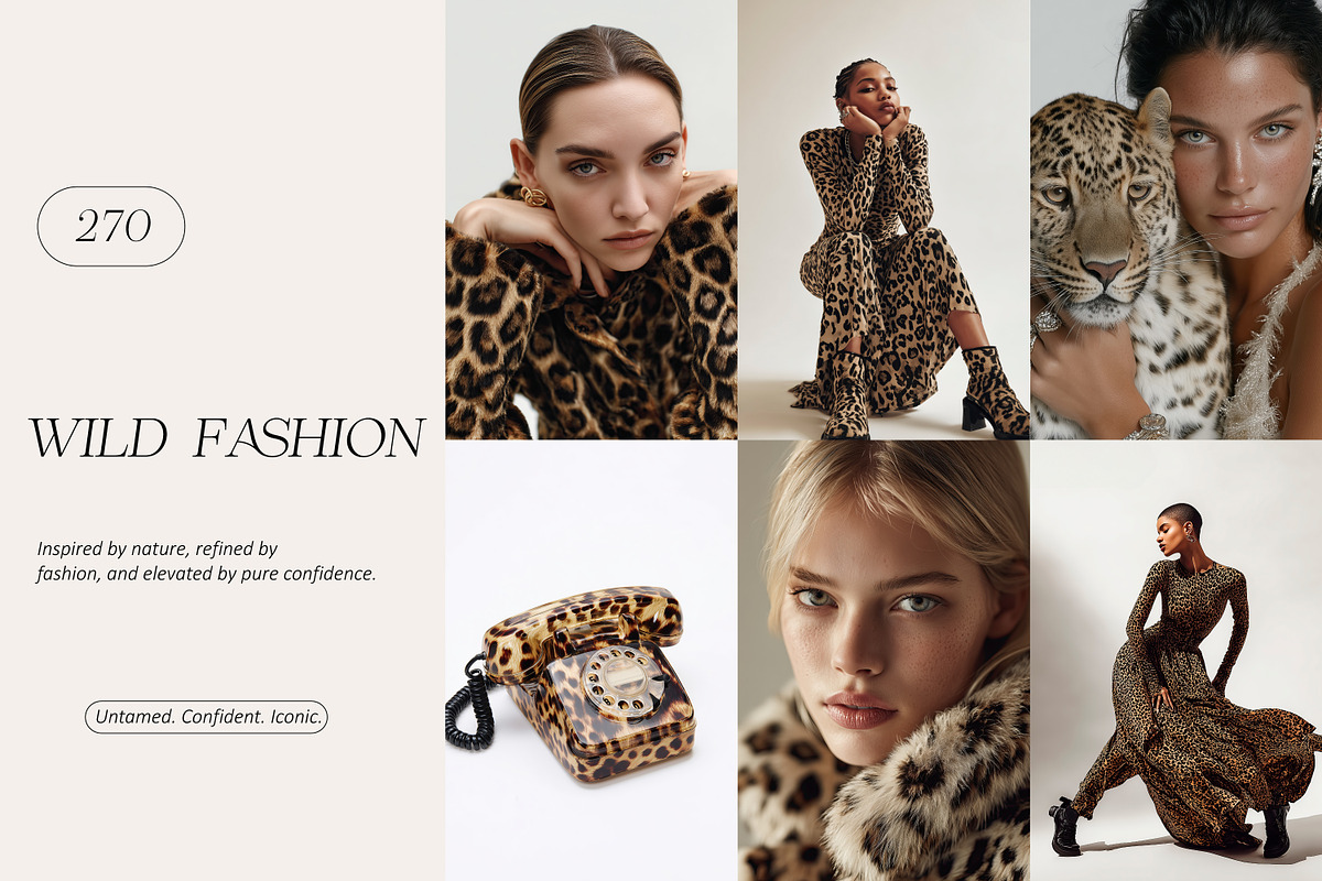 270+ Wild Fashion Stock Photo Bundle, a Beauty & Fashion Photo by SCHÉRI (Photo 1 of 23)
