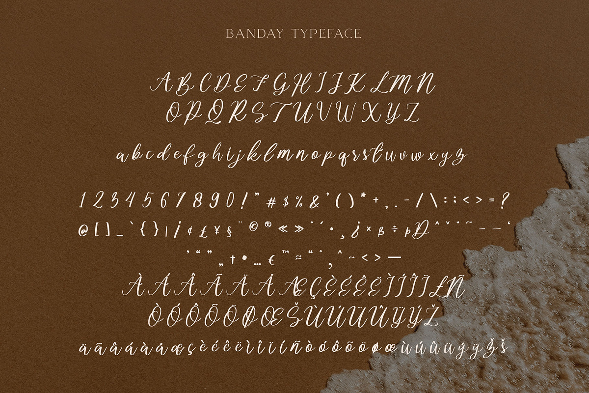 Banday - Modern Calligraphy, a Script Font by Craft Supply Co. (Photo 7 of 7)
