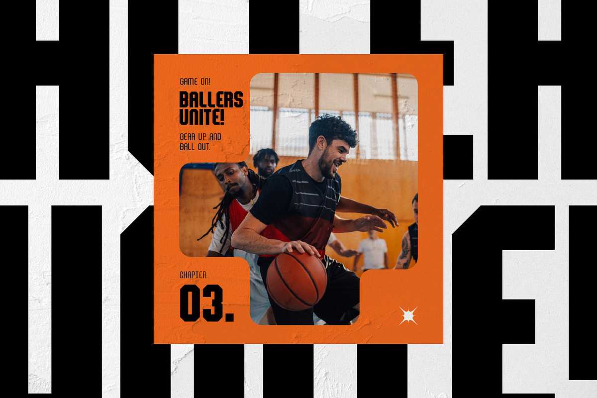 Champiun – Bold and Powerful Sports, a Sans Serif Font by Dikas Studio (Photo 6 of 12)