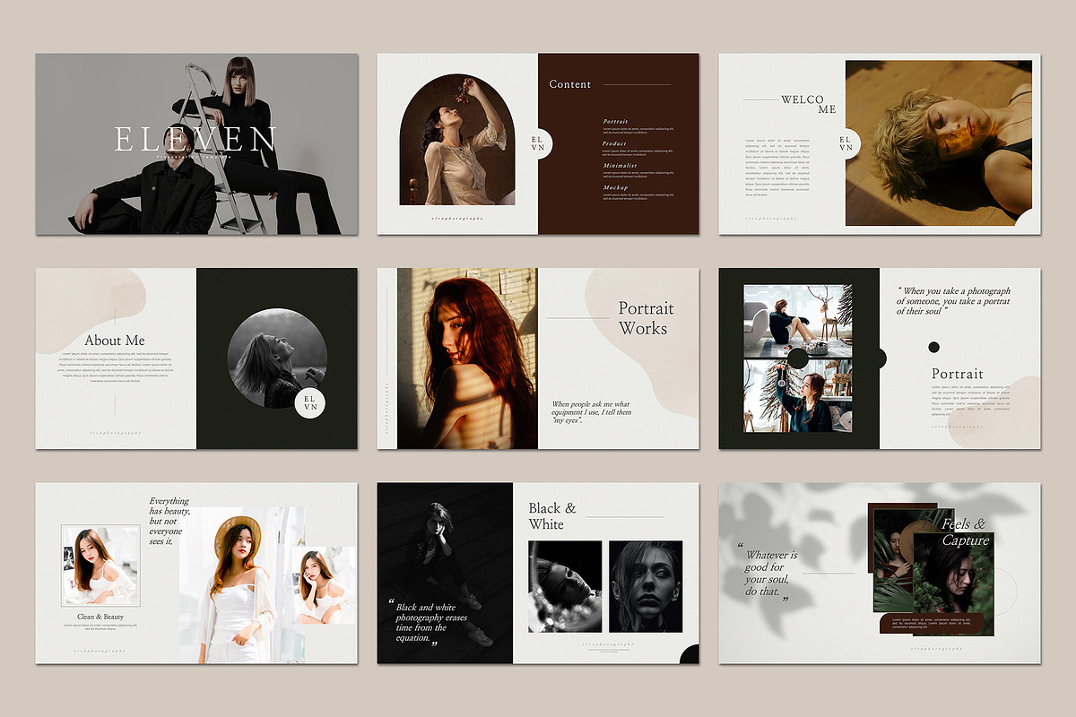 ELVN - Powerpoint Template, a Presentation Template by kylyman