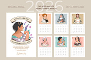 2026 Calendario Literatrices, an Illustration by La Inspiratriz (Thumbnail 1 of 5)