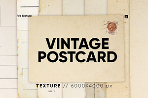 25 Vintage Postcard Texture HQ