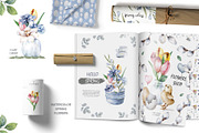 Happy Easter Spring Set 2, an Animal Illustration by Ann Art Houze (Thumbnail 8 of 15)