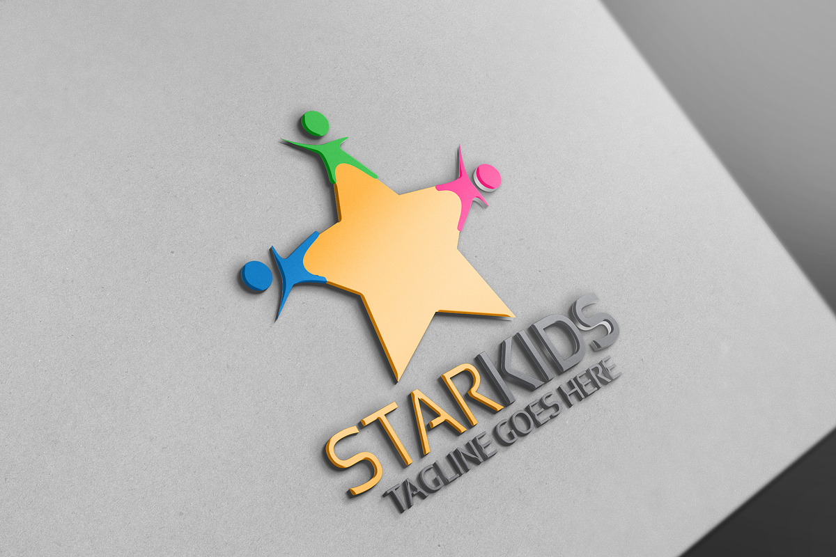 Star Kids Logo, a Branding & Logo Template by Josuf Media