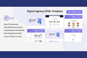Ageneo - Portfolio HTML Template