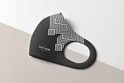 Face Mask Mock-up 3, a Mask Mockup by Yogurt86 (Thumbnail 11 of 12)