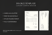Printable Invoice Template for Canva, a Branding & Logo Template by Meraki Templates (Thumbnail 2 of 8)
