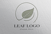 Leaf Logo, Organic & Eco Friendly, a Branding & Logo Template by Art Studio Design (Thumbnail 2 of 2)