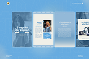 AZURE | Instagram Templates, a Social Media Template by Ad Astra Creations (Thumbnail 4 of 5)