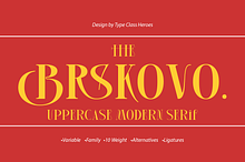 Brskovo Display Font
