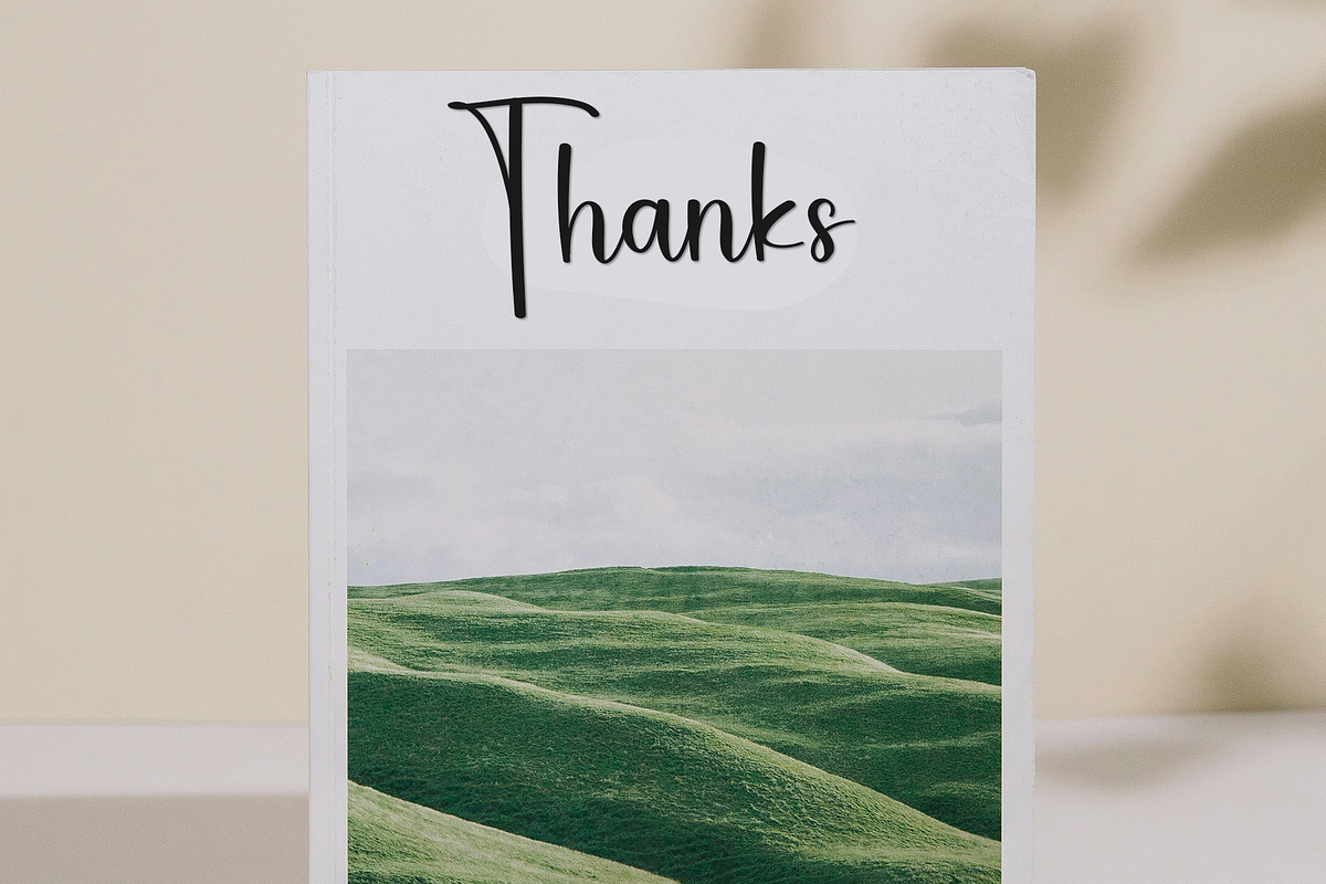 Welcome, a Handwritten Font by FreshTypeINK (Photo 6 of 8)