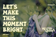 Melted Groovy Playful Display, a Sans Serif Font by Portocraft (Thumbnail 4 of 12)