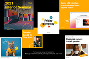 Startup Social Media Pack + Stories, a Social Media Template by Def Studio (Thumbnail 3 of 10)