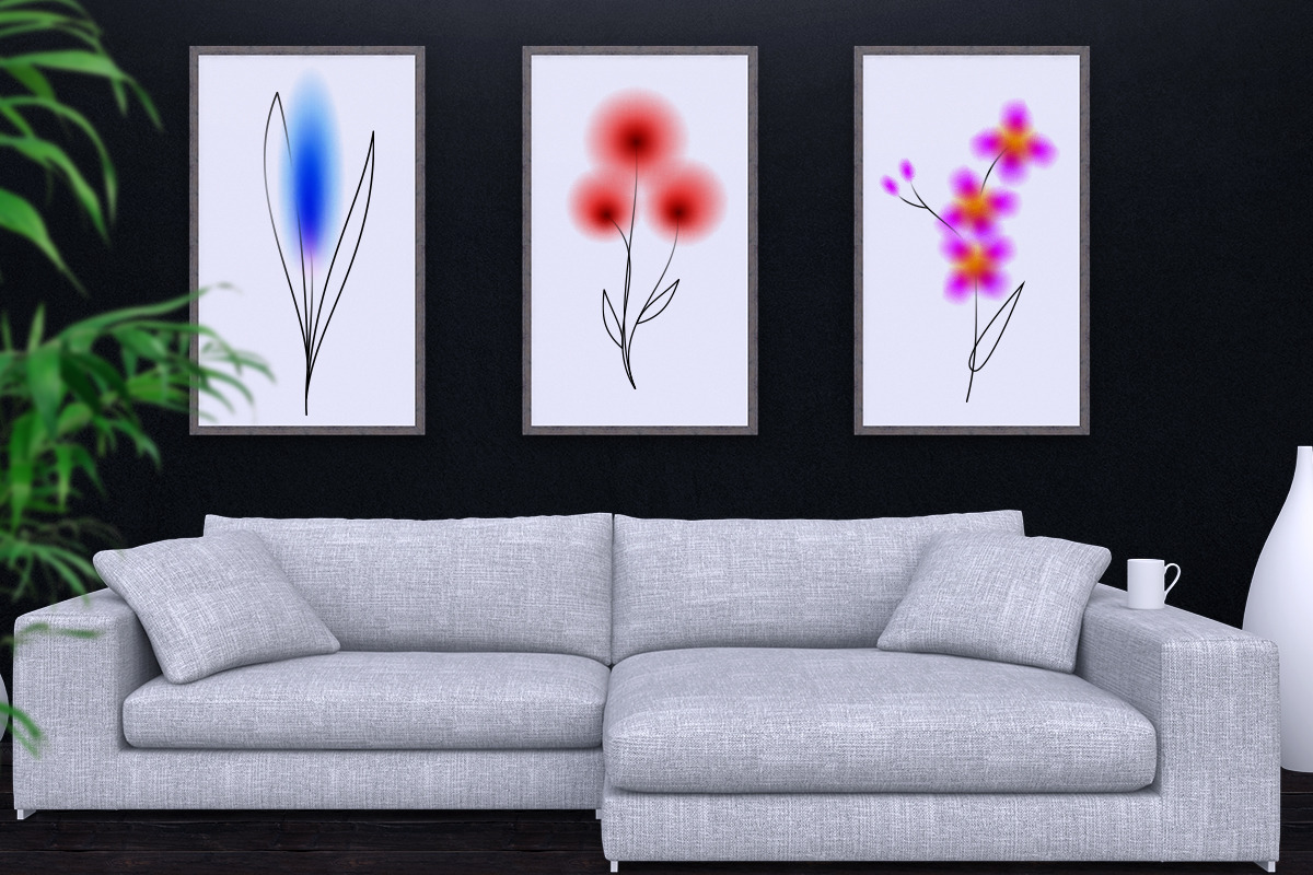 Blurred flowers, a Decorative Illustration by CGterminal (Photo 3 of 3)