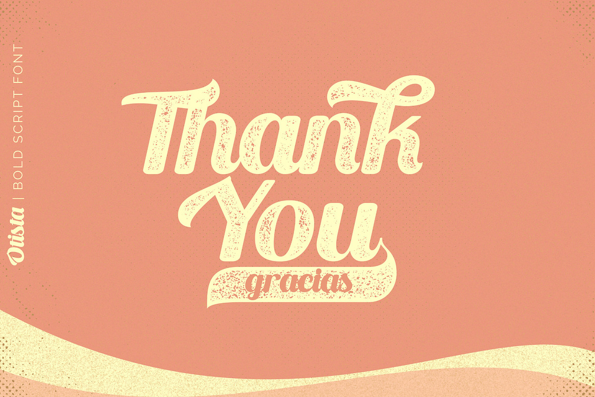 Otista, a Script Font by Omotu Studio (Photo 14 of 14)