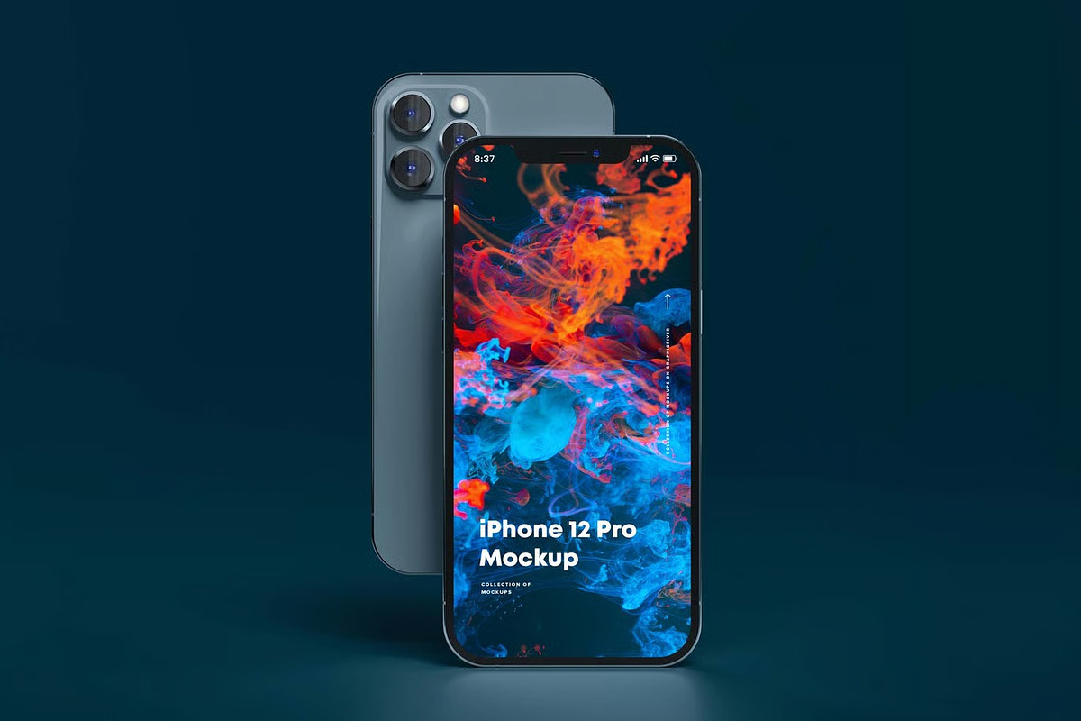 iPhone 12 Pro Mock-up, an iPhone Mockup by zippypixelstudio (Photo 13 of 14)
