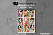 Mixed Media Girl, Lace Journal Pages, a Person Illustration by Digital Art Mahdiseño (Thumbnail 6 of 10)