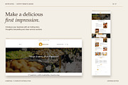 Shopify Theme for Caterings, a Shopify Template by Layl Atelier (Thumbnail 2 of 8)