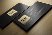 Minimal Gold And Black Business Card, a Business Card Template by Marvel (Thumbnail 2 of 5)