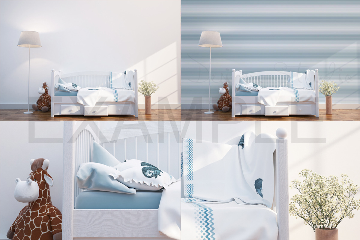 MOCK UPS BUNDLE, 10 INTERIOR PSD, a Print Template by HisariDS Mockup Design (Photo 10 of 11)