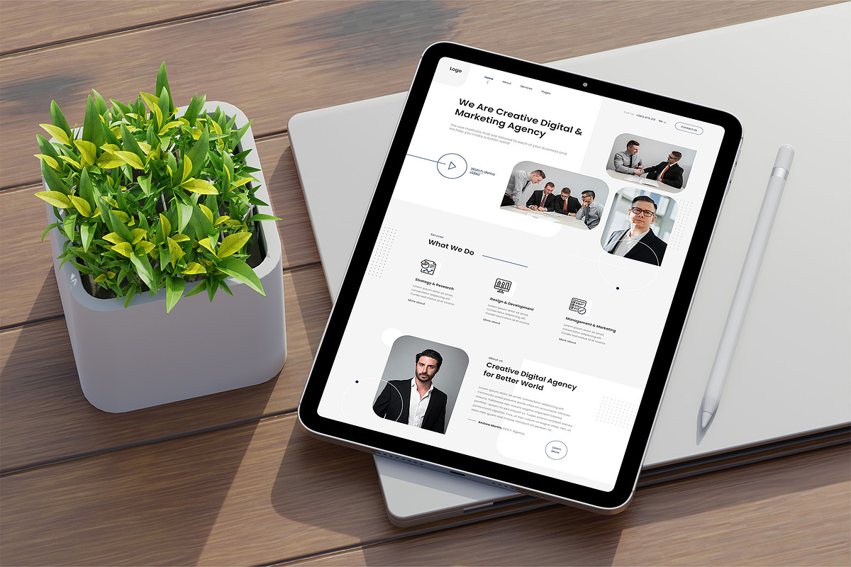 iPad Tablet Mockup Bundles, an iPad Mockup by Graphic Aesthetic (Photo 8 of 25)