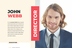 Resume CV Template 23