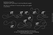 Southwestern Calligraphy, a Script Font by Suza Studio (Thumbnail 9 of 16)