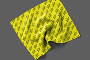 Square Handkerchief Mockup Pack, a Merchandise Mockup by Elite Mockups (Thumbnail 1 of 4)
