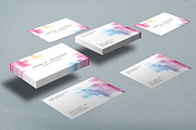 Geometric Business Card Template, a Business Card Template by lissius (Thumbnail 4 of 6)