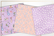 Wildflower seamless patterns, a Pattern Graphic by Gaynor Carradice Designs (Thumbnail 6 of 6)
