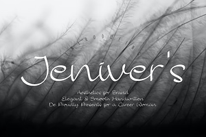 Jenivers Font