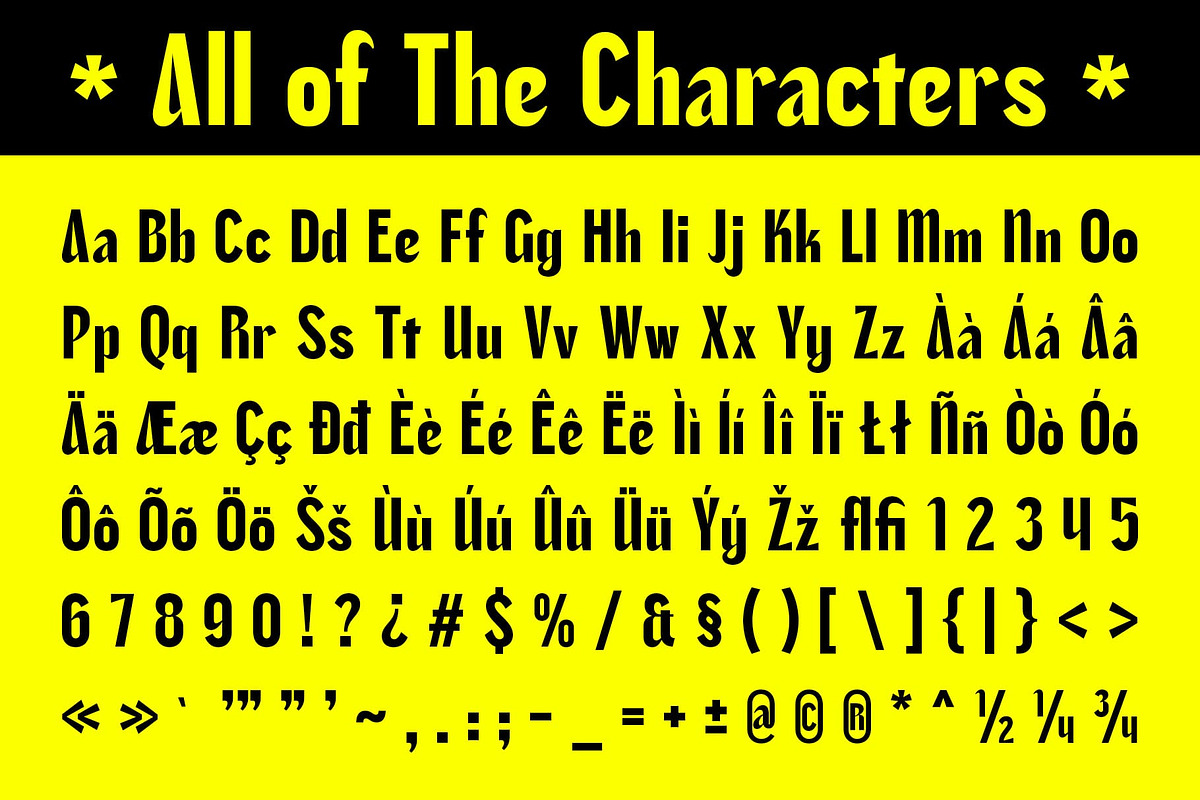 CS Aquba – Bold Font, a Sans Serif Font by Craft Supply Co. (Photo 8 of 8)